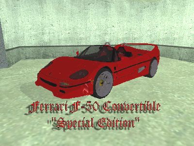 Ferrari F-50 Convertible